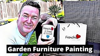 Frenchic Al Fresco  Garden Furniture Painting [upl. by Eyak]