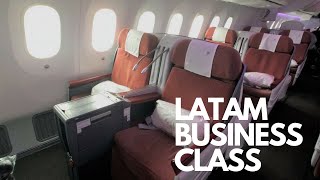 Honest Review of LATAM Business Class  Boeing 7879  Sydney to Buenos Aires [upl. by Keily]