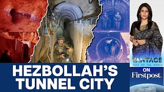 Israel Destroys Hezbollahs Crossborder Tunnel  Vantage with Palki Sharma [upl. by Ailaham]