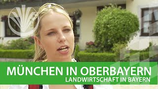 Landwirtschaft in Bayern Landkreis München in Oberbayern [upl. by Eelyma]