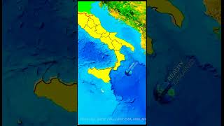 This Bridge Would Change Italy 🔥 shorts sicily italy facts educational maps megaprojects [upl. by Yngad]