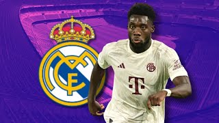 ALPHONSO DAVIES DEBE SACRIFICAR DINERO SI QUIERE FICHAR POR EL REAL MADRID [upl. by Yekcaj43]