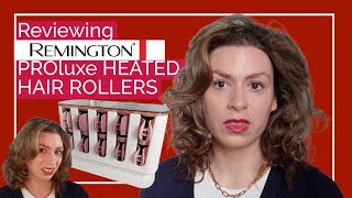 honest review Remington PROluxe HEATED HAIR ROLLERS [upl. by Hung]