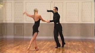 Basic Cha Cha Routine by Franco Formica amp Oxana Lebedew [upl. by Orvil]