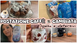 VLOG  SVUOTA LA SPESA IPERAL E TIGOTÀ  NUOVA POSTAZIONE CAFFÈ [upl. by Tezile34]