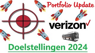 Beleggings Portfolio Doelstellingen 2024 [upl. by Esirehc814]