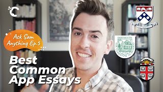 UPenn Dartmouth amp Brown My Favorite Common App Essays  Ask Sam Anything Ep 5 [upl. by Lyontine941]