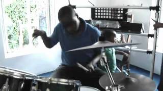 bajan boy showing off a lil caribbean talent [upl. by Ahgiel]