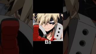 Midoriya pronouncing Bakugos name be like [upl. by Bronson]