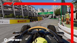 Oscar Piastri P2 Lap  2024 Monaco Grand Prix  Pirelli  F123  fanatec csl dd [upl. by Flin]