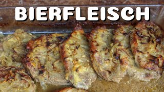 SÄCHSISCHES BIERFLEISCH vom HOLZKOHLEGRILL  NOSTALGIE PUR  deutsches BBQVideo  0815BBQ [upl. by Davis16]