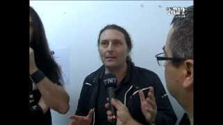 VISION DIVINE  Entrevista Olaf Thörsen y Fabio Lione TNT RADIO  GinetaRock 29092012 [upl. by Fidel999]