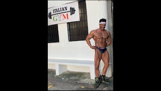 Shoulder workout at Italian Gym in Santo Domingo 3 days out DR Vlog [upl. by Esekram]