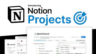 Introducing Notion Projects [upl. by Edie599]