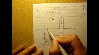 Bernoulli Equation Example 1 Part 1 Fluid Mechanics 20 [upl. by Pettit]