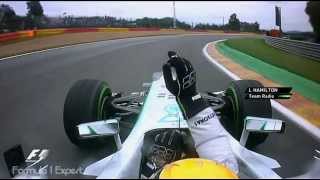 Lewis Hamilton Pole Team Radio  F1 2013 Belgium GP Qualifying HD [upl. by Niwred]