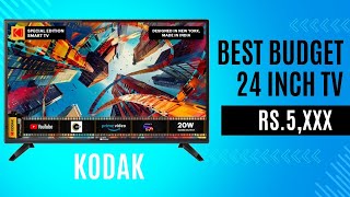 KODAK 24 inch HD Ready LED Smart Linux TV 2024 Edition with 20W Sound Output  24SE5002  2024 [upl. by Najram59]