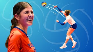 🏐15YearOld Volleyball AllAmerican Cynthia Ockermans Inspiring Journey Through Adversity🌟 [upl. by Hortensia]