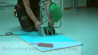 How to install amp maintain iQ One vinyl tiles  Tarkett [upl. by Brackely961]