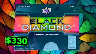 WHAT A BOX  202223 Upper Deck Black Diamond Hockey Hobby Box Break [upl. by Garibull798]