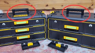 Where to buy TOP HANDLES for DeWalt Toughsystem 20 Drawer toolboxes DWST08320 amp DWST08330 [upl. by Hannavas]