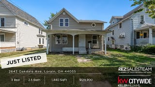 2643 Oakdale Ave Lorain OH 44055 [upl. by Joanna]