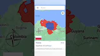 Polonia vs Mauritania Venezuela y Perú Comparando Tamaños de Países [upl. by Enelkcaj733]