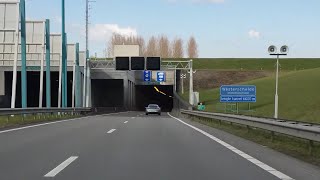 Dashcam Beelden Sluiskil N62 Aansluiting N61 》Westerscheldetunnel TOL 》Knooppunt Stelleplas [upl. by Ardnala381]