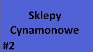 Sklepy Cynamonowe Audiobook opowiadanie II [upl. by Oloapnaig856]