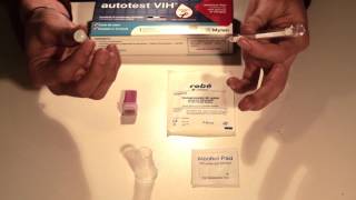 Autotest VIH MYLAN  Tutorial autotest HIV  Come si esegue lautotest HIV [upl. by Leodora731]