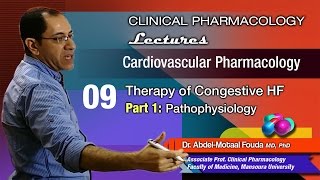 Cardiovascular Pharmacology Ar 09  Congestive heart failure  Pathophysiology [upl. by Sucramej]