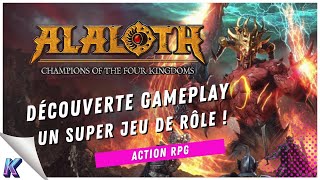 ALALOTH  Un super ActionRPG à lancienne  Gameplay découverte FR [upl. by Endaira]