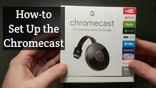 How to Setup the Google Chromecast [upl. by Nalyr547]