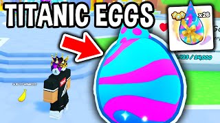 How You Can Get FREE TITANIC PETS Using These EGGS in Roblox Pet Simulator 99 [upl. by Storer882]