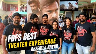 BHEEMLA NAYAK Movie Review  FDFS Vishwanath Theater experience  PSPK 🔥  Mentalysane [upl. by Elakram]