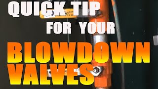 Boiler Blowdown Valves  Boiler Room Tips [upl. by Jain858]