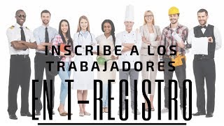 Inscribir a un trabajador en T Registro Sunat Operaciones En Linea [upl. by Annaillil]