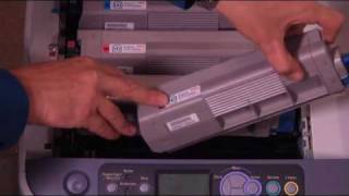 Toner Replacement  OKI printers [upl. by Rebak849]