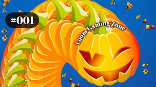 Wormszoneio Halloween Mode Worm Gameplay  Saamp wala game 2023  Snake Game 2023  Rắn Săn Mồi [upl. by Dami817]