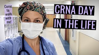 Nurse Anesthetist Come To Work With Me  CRNA 10 Hour Shift [upl. by Shayn]