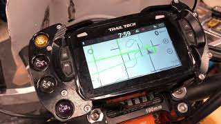 Trail Tech Voyager Pro custom installation with MotoMinded Stout Mount on a KTM 500 EXC [upl. by Gemperle]