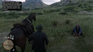 Red Dead Redemption 2 check if he is really blind [upl. by Kcirej]