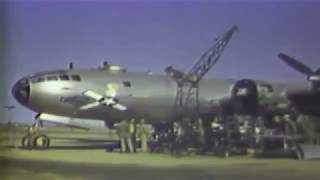 World War 2 Color Film B29 Superfortress “Dauntless Dotty” on Iwo Jima [upl. by Ramilahs12]