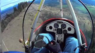 Slope Soaring in a Powered Ultralight [upl. by Ertsevlis]