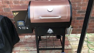 How to use Pit Boss pellet smoker The Classic 700FB [upl. by Adnohr]