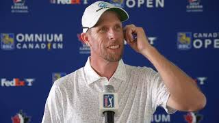 David Hearn Thursday Flash Interview 2024 RBC Canadian Open © PGA Tour [upl. by Siravaj]