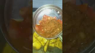 Kele ki Sabzi indianfood recipe tasty quick shorts easyrecipe cooking food viral [upl. by Colfin]