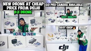 Delhi Drone Market  Dji Drone Cheapest Price Gopro Second Hand Drone  Camera Market In Delhi [upl. by Nahttam]