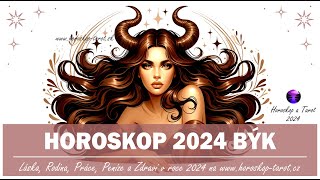 Horoskop Býk 2024  Roční Horoskopy pro znamení Býk od věštkyně  HoroskopTarotcz 2024 [upl. by Hyozo]