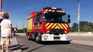 Défilé Pompiers Tours 2016 [upl. by Alahc]